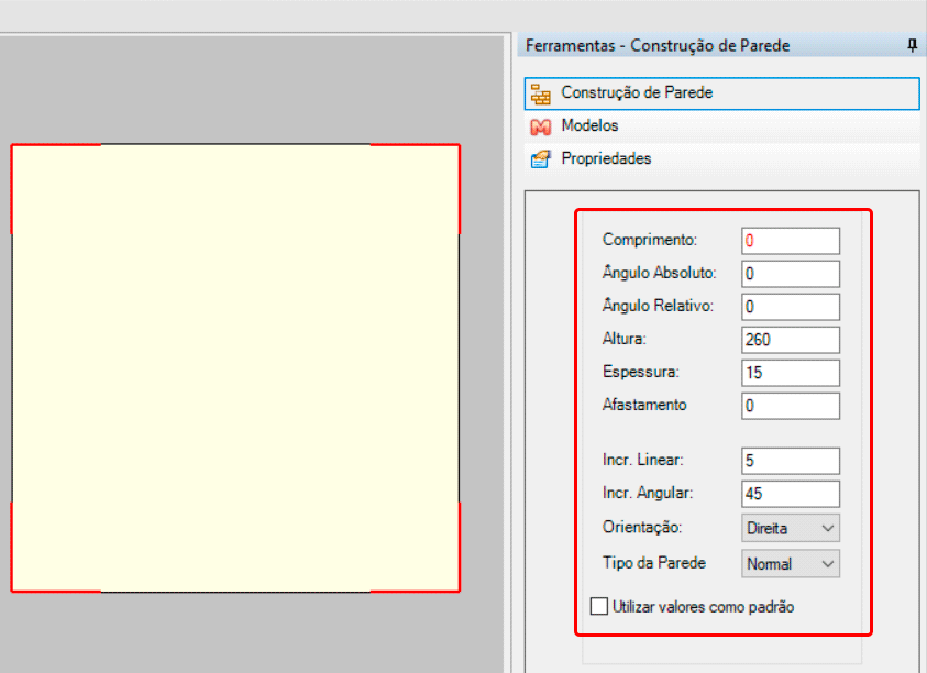 Paredes no Promob - Guia básico 13 criar-paredes