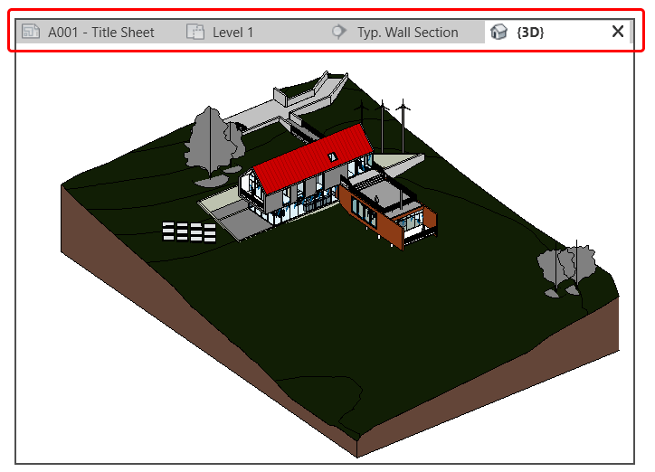 Vistas do projeto - Revit 4 janelas-e-vistas