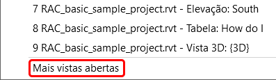 Vistas do projeto - Revit 9 janelas-e-vistas
