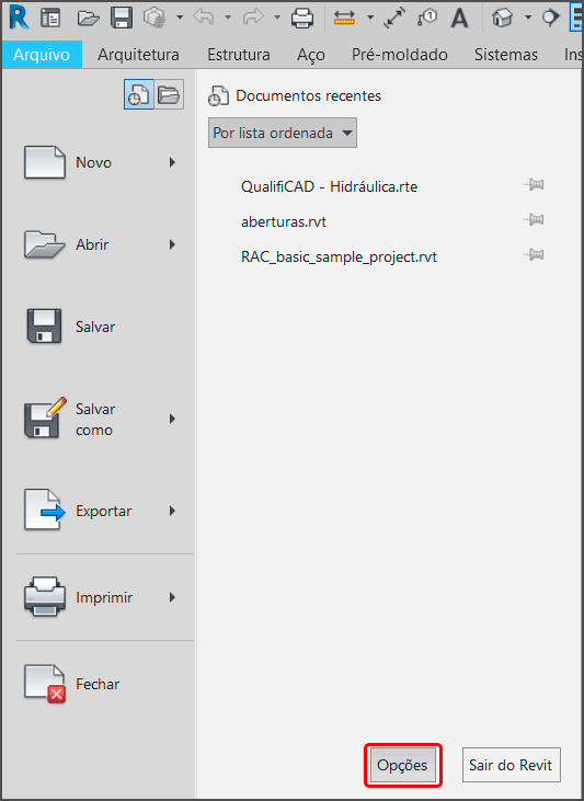 Vistas do projeto - Revit 14 janelas-e-vistas