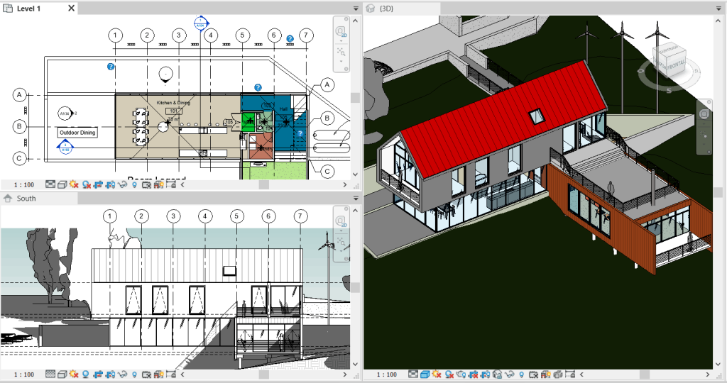 Vistas do projeto - Revit 23 janelas-e-vistas