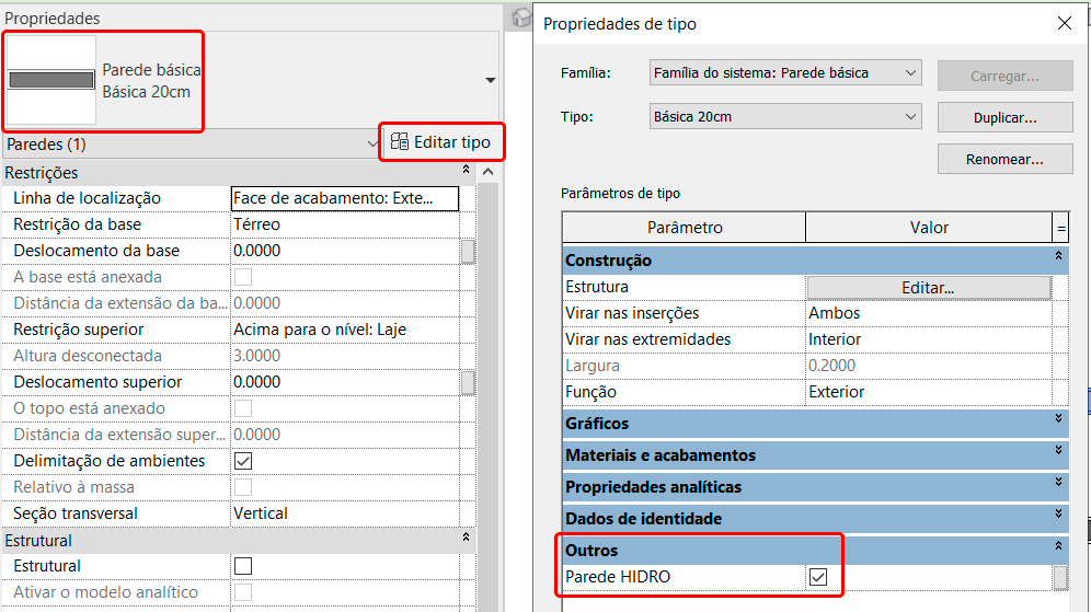 Parâmetros de projeto - Revit 13 parâmetros-de-projeto