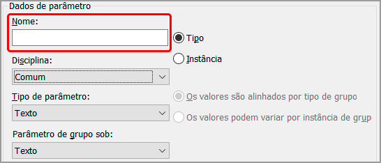 Parâmetros de projeto - Revit 11 parâmetros-de-projeto