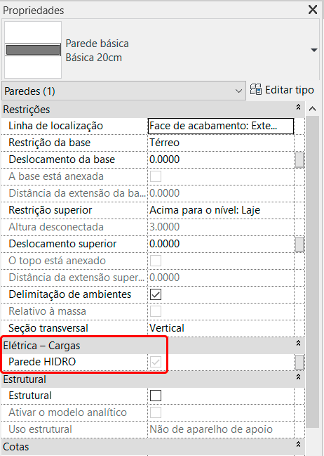 Parâmetros de projeto - Revit 27 parâmetros-de-projeto