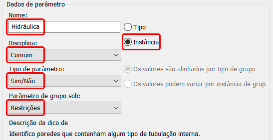 Parâmetros de projeto - Revit 39 parâmetros-de-projeto