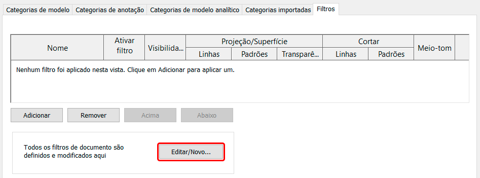 Parâmetros de projeto - Revit 45 parâmetros-de-projeto