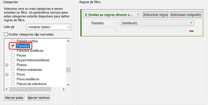 Parâmetros de projeto - Revit 48 parâmetros-de-projeto