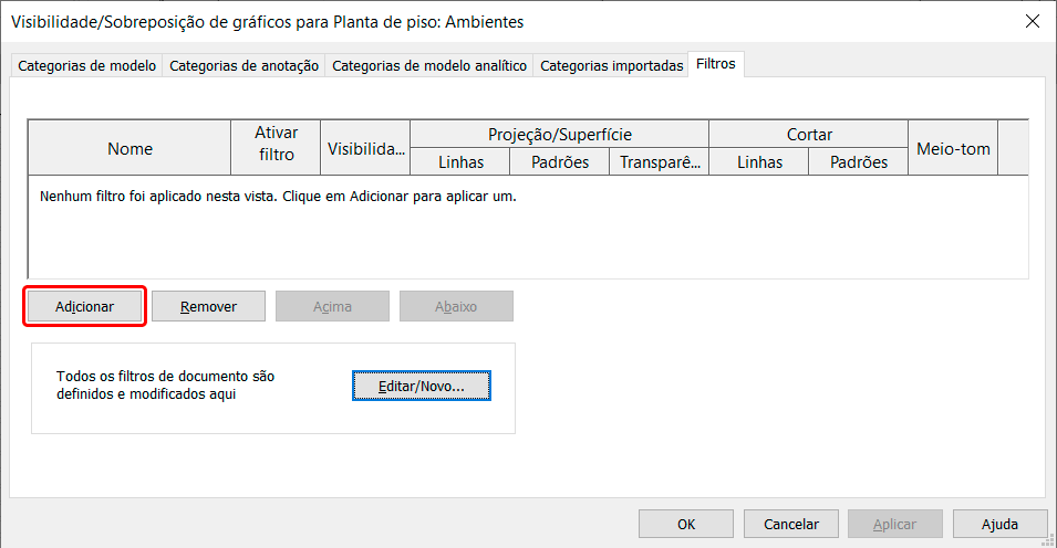 Parâmetros de projeto - Revit 51 parâmetros-de-projeto