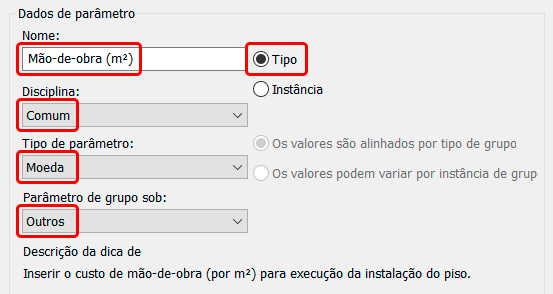 Parâmetros de projeto - Revit 59 parâmetros-de-projeto