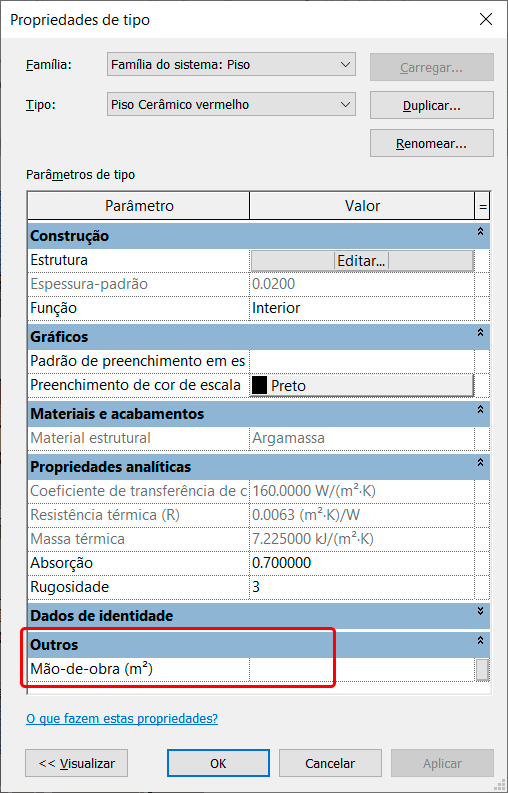 Parâmetros de projeto - Revit 61 parâmetros-de-projeto