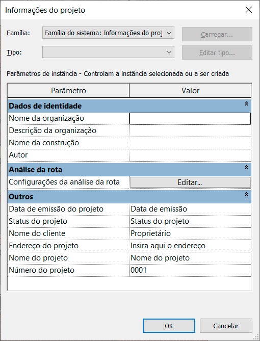 Parâmetros de projeto - Revit 67 parâmetros-de-projeto