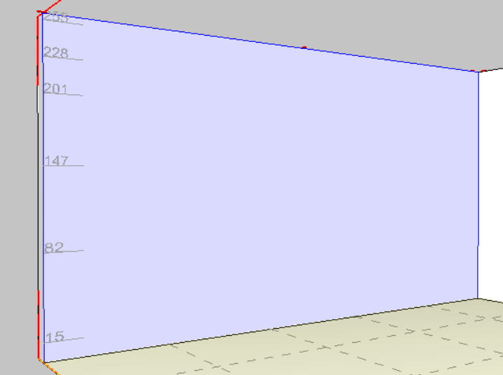 Réguas no Promob 2 réguas