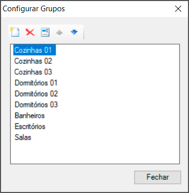 Réguas no Promob 9 réguas