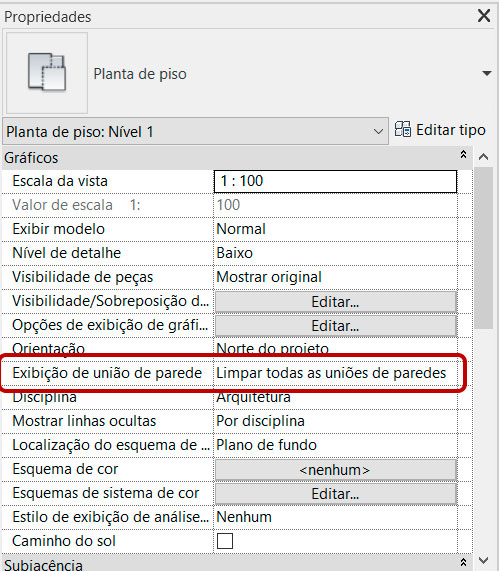 Uniões de parede - Revit 3 uniões-de-paredes