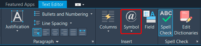 Caracteres especiais no AutoCAD 5 caracteres-especiais