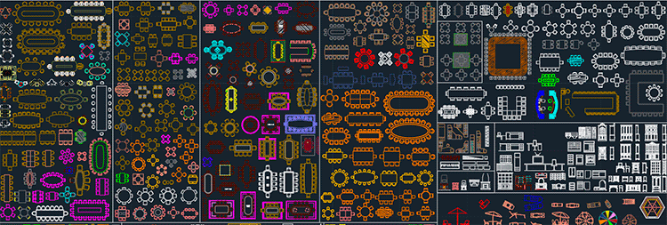 Biblioteca de Blocos - AutoCAD 3 Biblioteca-de-blocos