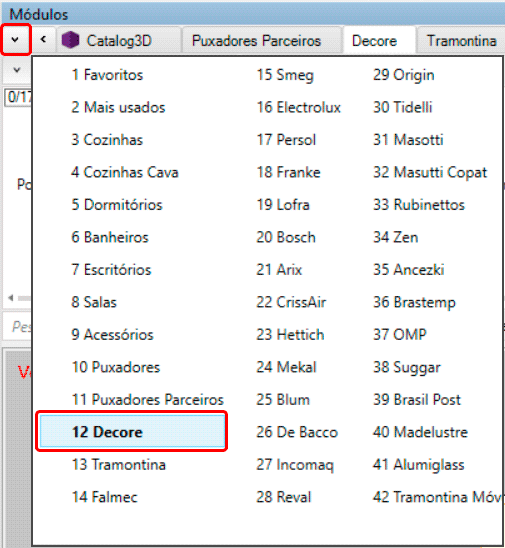Portas, janelas e aberturas no Promob 3 portas-janelas-aberturas