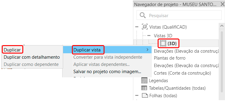 Anotações e cotas na vista 3D - Revit 3 anotações-vista-3d