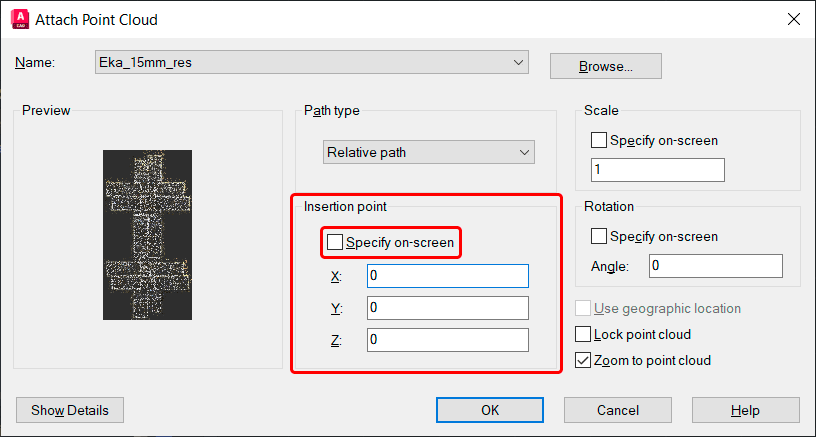 Nuvem de pontos no AutoCAD 14 nuvem-de-pontos-autocad