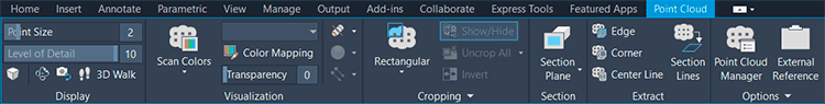 Nuvem de pontos no AutoCAD 18 nuvem-de-pontos-autocad