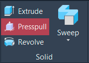 AutoCAD 3D - Criando sólidos (Presspull) 3 ferramentas-de-extrusão