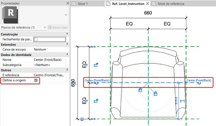 Alterar origem da família no Revit 8 alterar-origem-08