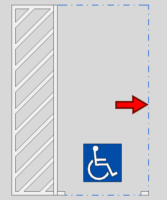 Vaga de estacionamento PCD no Revit 108 vaga-estacionamento-pcd-103
