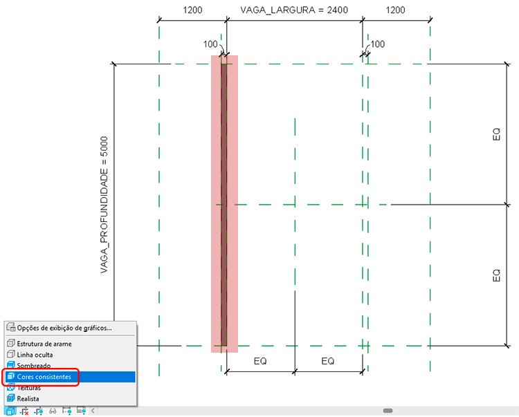 Vaga de estacionamento PCD no Revit 39 vaga-estacionamento-pcd-40A