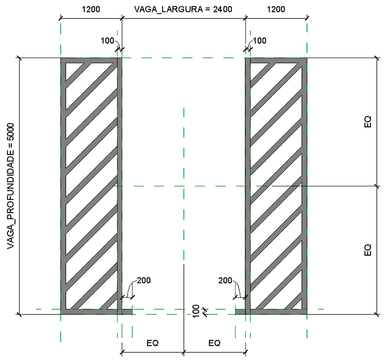 Vaga de estacionamento PCD no Revit 56 vaga-estacionamento-pcd-71