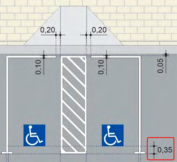 Vaga de estacionamento PCD no Revit 83 vaga-estacionamento-pcd-74