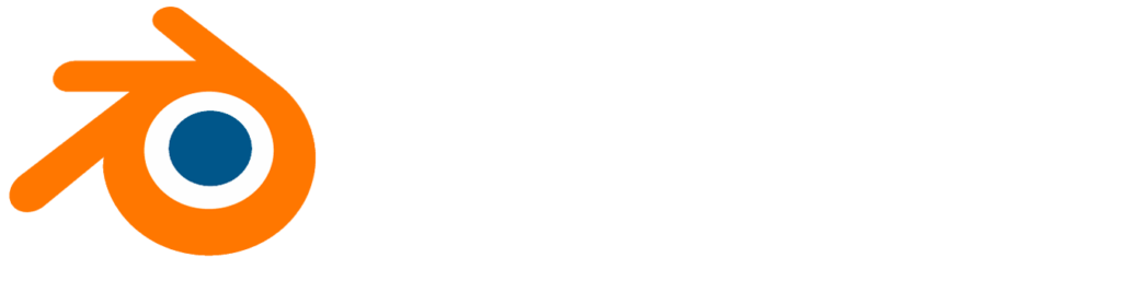 BLENDER LOGO BRANCO