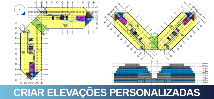 Criar elevações Personalizadas no Revit