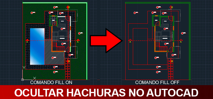 Ocultar hachuras no AutoCAD
