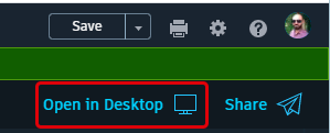 open desktop