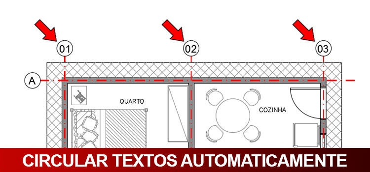 Circular texto automaticamente