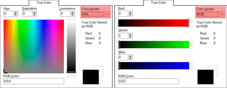 cores-no-autocad