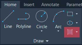 cores-no-autocad