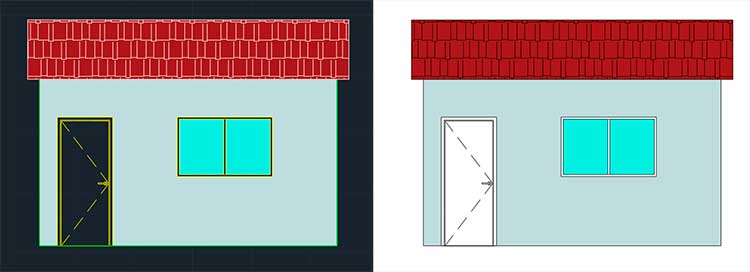 cores-no-autocad