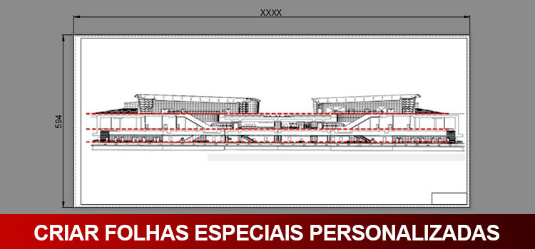 Criar Folhas Personalizadas