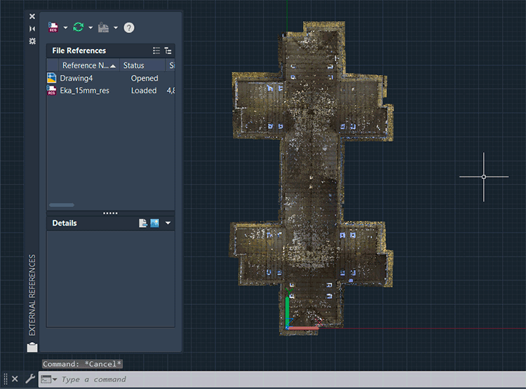 nuvem-de-pontos-autocad