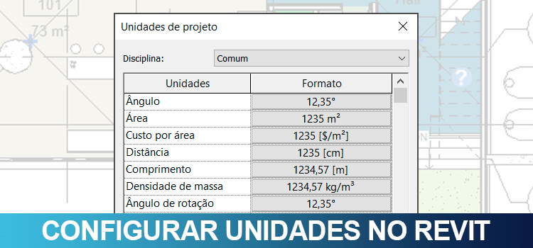 Unidades no Revit, como configurar