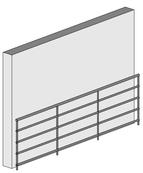 corrimão-de-parede