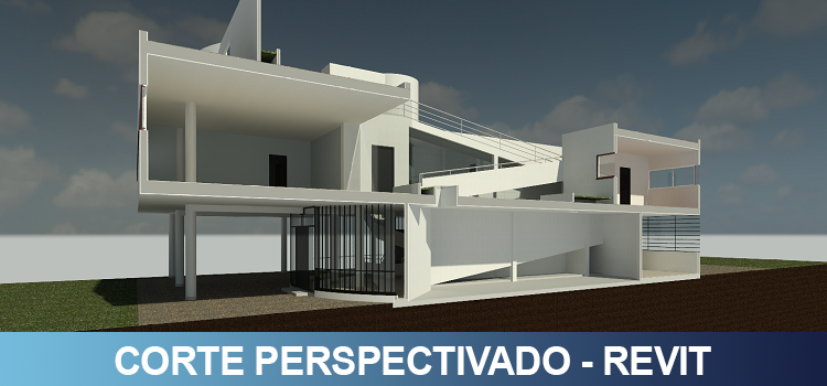 Corte perspectivado no Revit