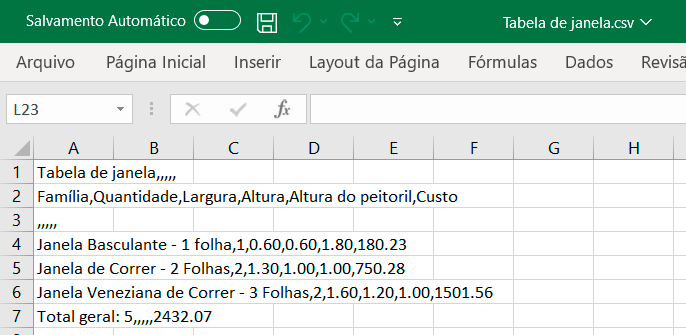 Exportar tabelas - Revit x Excel 11 exportar-tabelas-revit-excel