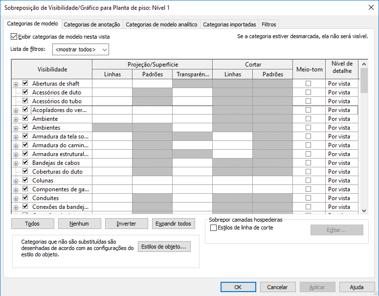 gerenciar-camadas-importação-DWG