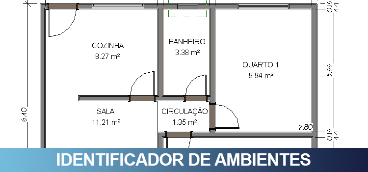 Identificar ambientes no Revit
