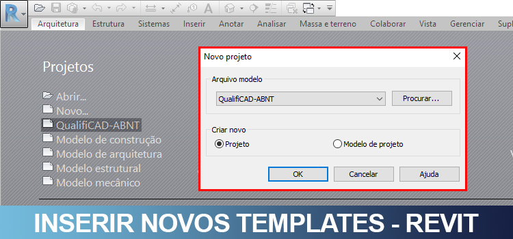Template personalizado, como carregar?