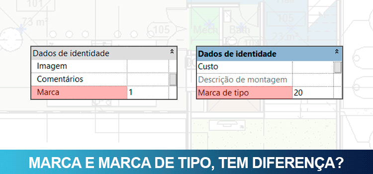 Marca e Marca de Tipo no Revit