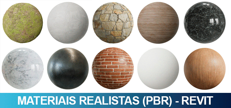 Materiais realistas (PBR) no Revit