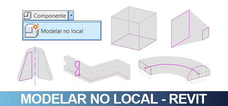 Modelar no Local – Revit
